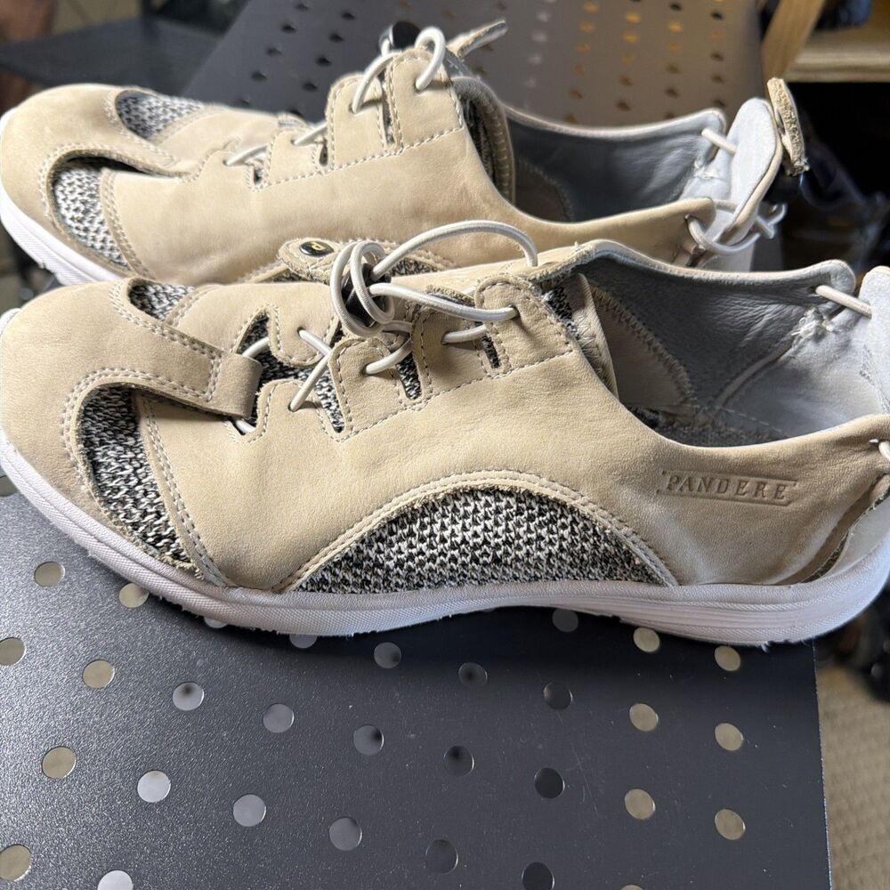 Pandere Barista Women’s Orthopedic Sneakers Beige 10
